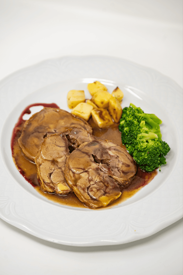 COSCIOTTO DI AGNELLO AL FORNO 